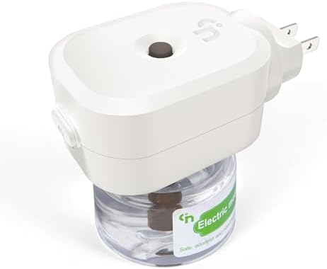 Repelente de Mosquitos Ddrihlees para Uso Interior, Enchufe Electrónico con 1 Paquete de Recargas de 280 Horas para Hogar, Dormitorio y Oficina - imagen 1