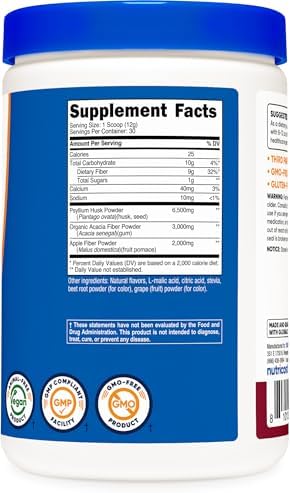 Nutricost Fibra Soluble Sabor Berry 30 Porciones - Vegano, No Transgénico, Sin Gluten - imagen 5