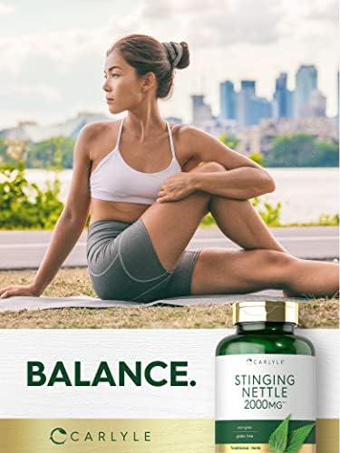 Extracto de Hoja de Ortiga de Carlyle | Suplemento de 300 Cápsulas | Fórmula Herbal | Sin OGM y Libre de Gluten - imagen 6