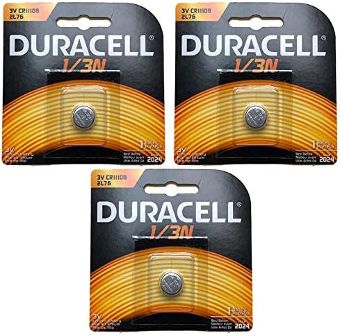 Baterías de Litio Duracell Photo DL CR1/3N 2L76 3V - Paquete de 3, Reemplaza DL-1/3N, 3N, Ray-O-Vac 867, Energizer 2L76BP y más - imagen 1