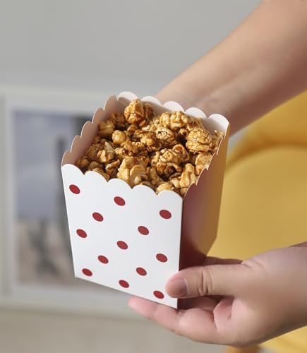 Cajas de Palomitas Mini Winoo Design 100 Piezas - Contenedores de Papel para Fiestas y Noche de Película - imagen 7