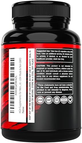 Suplementos de HGH para Hombres y Mujeres (120 Cápsulas) 1500mg - Apoyo al Crecimiento Muscular y Niveles Saludables de Hormona de Crecimiento - - imagen 3