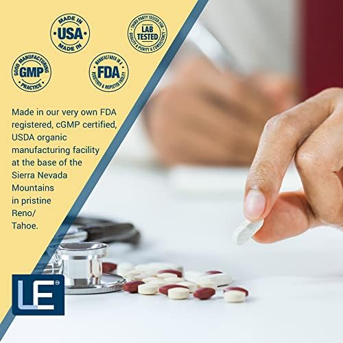 Suplemento de Potasio de Alta Potencia Life Enhancement, Fórmula Sinérgica Cardio, 750mg Potasio/500mg Taurina, Salud Cardiovascular, Hecho en EE. - imagen 6