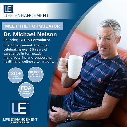 Suplemento de Potasio de Alta Potencia Life Enhancement, Fórmula Sinérgica Cardio, 750mg Potasio/500mg Taurina, Salud Cardiovascular, Hecho en EE. - imagen 7