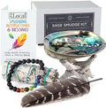 Kit de Sahumerio de Salvia Blanca - Regalo con Palo de Sahumerio + Instrucciones y Bendiciones (Kit para Principiantes) - imagen 1