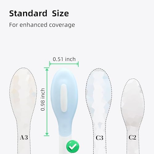 Cabezas de Repuesto DentaZotic para Control de Placa, Compatible con Philips Sonicare, 10 Piezas para Cepillos de Dientes Eléctricos Adultos, Blancas - imagen 8
