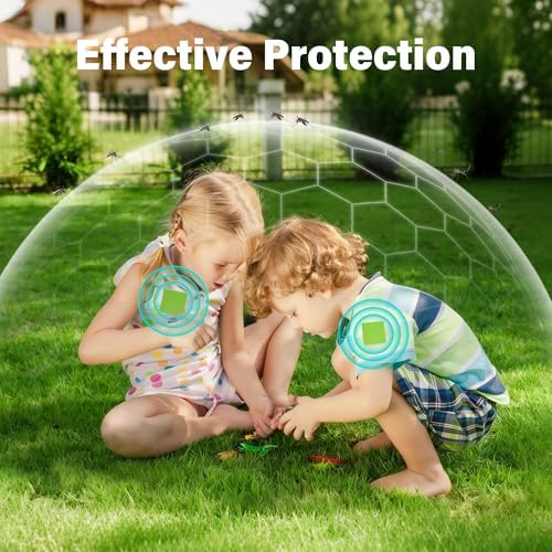 Paquete de 120 Parches Repelentes de Mosquitos, Pulseras y Calcomanías Individualmente Envuelta para Camping, Natación y Uso Interior, Sin DEET, Verde - imagen 2