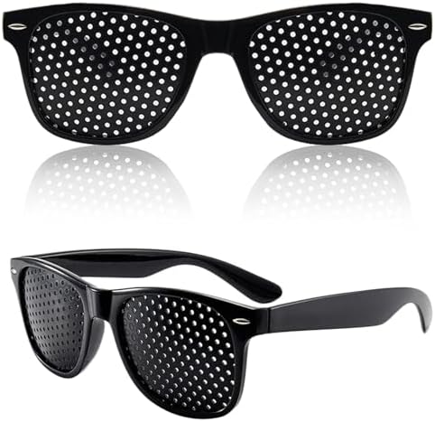 Gafas Ajustables (2 Pzs) para Entrenamiento Visual y Concentración, Ligeras y Cómodas para Uso Diario y Relajación - imagen 1