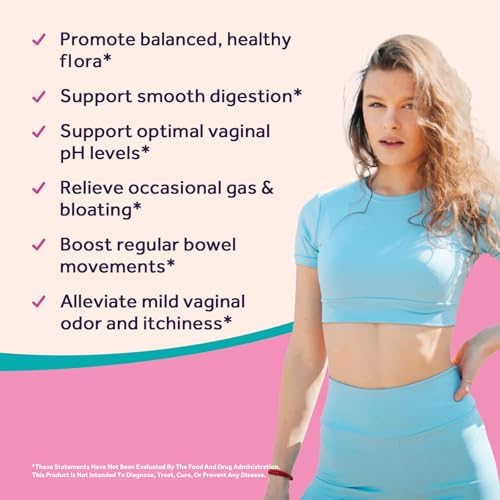 Probioticos para Mujeres Doctor's Recipes, Prebioticos y Probioticos Organicos para Salud Digestiva y Vaginal, 140 Mil Millones CFU, 10 Cepas, 60 - imagen 2