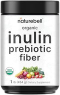 NatureBell Polvo de Fibra Prebiótica de Inulina Orgánica, 1lb | Fuente Natural de Raíz de Achicoria – Se Mezcla Fácilmente con Café o Batidos – - imagen 1