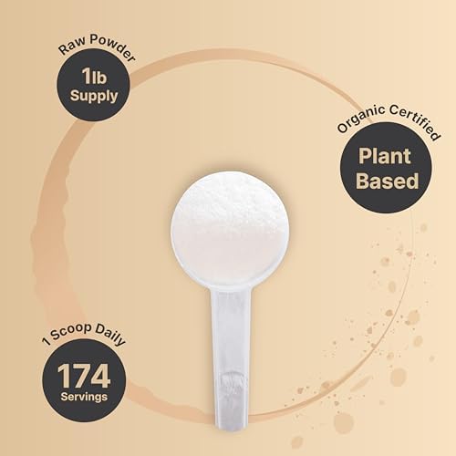NatureBell Polvo de Fibra Prebiótica de Inulina Orgánica, 1lb | Fuente Natural de Raíz de Achicoria – Se Mezcla Fácilmente con Café o Batidos – - imagen 4