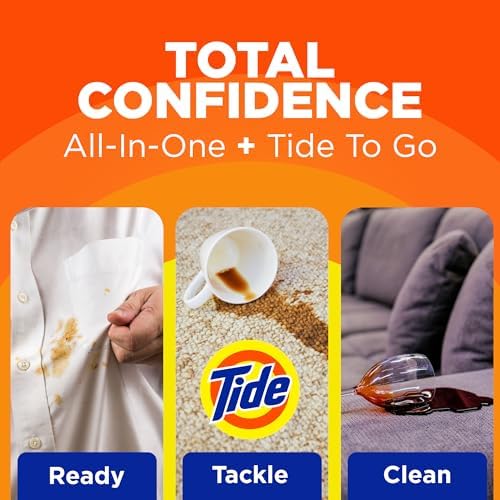 Spray Quitamanchas Tide Rescue de MADE BY NEHEMIAH con Oxi + Tamaño de Viaje Tide To Go, 22 Fl Oz + 1 Bolígrafo Quitamanchas - imagen 3