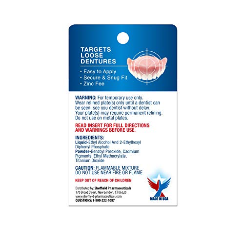 Acryline Fórmula Avanzada para Reforzar Dentaduras - Ajusta y Aprieta Dentaduras Superiores e Inferiores - Aplicación Fácil - imagen 2
