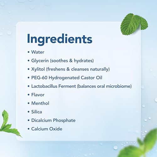 Spray Fresco LAB52, Mist Oral Probiótico L8020 para Salud de Encías y Aliento Fresco, Sin Azúcar, Sin Alcohol, Sabor Menta Manzana con Xilitol - imagen 6