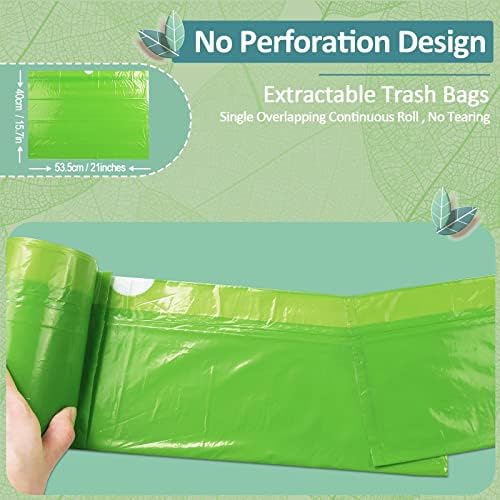 Forros desechables para inodoro portátil con aroma a vainilla, 100 piezas, ajuste universal para la mayoría de sillas de baño estándar. - imagen 2