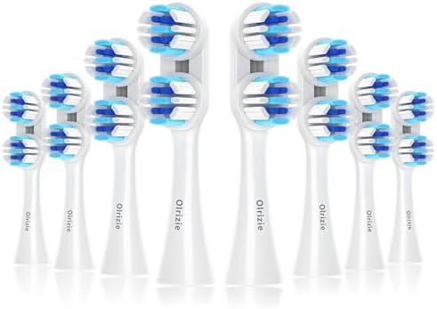 Cabezas de cepillo de dientes de repuesto Olrizie 8 piezas compatibles con Spinbrush Pro Clean, Pro Whiten, Pro+ Deep Clean y Pro+ Gum Health (solo - imagen 1