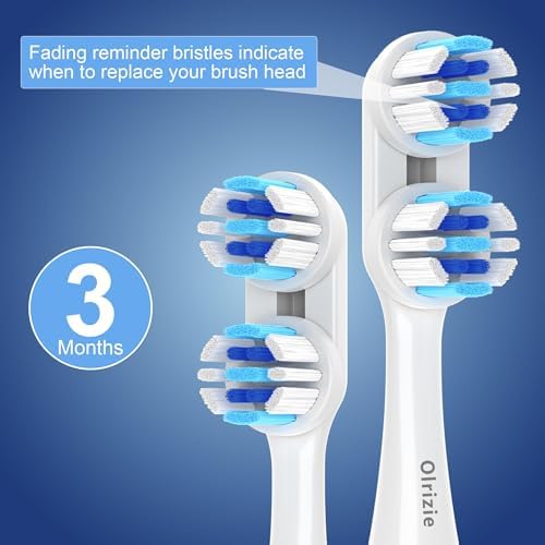 Cabezas de cepillo de dientes de repuesto Olrizie 8 piezas compatibles con Spinbrush Pro Clean, Pro Whiten, Pro+ Deep Clean y Pro+ Gum Health (solo - imagen 5