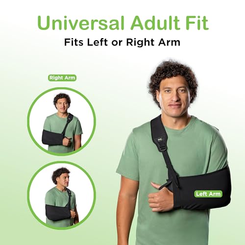 Funda para Brazo Think Ergo para Lesiones de Hombro y Soporte de Manguito Rotador – Ajustable, Transpirable, con Hebilla Frontal y Correa Acolchada, - imagen 3