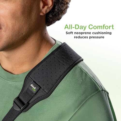 Funda para Brazo Think Ergo para Lesiones de Hombro y Soporte de Manguito Rotador – Ajustable, Transpirable, con Hebilla Frontal y Correa Acolchada, - imagen 4