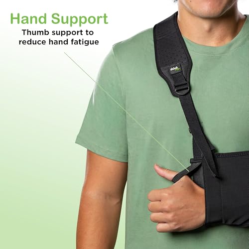 Funda para Brazo Think Ergo para Lesiones de Hombro y Soporte de Manguito Rotador – Ajustable, Transpirable, con Hebilla Frontal y Correa Acolchada, - imagen 5