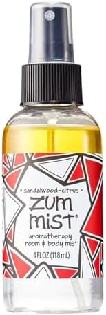 Indigo Wild Zum Mist Spray para Habitación y Cuerpo - Spray de Aceite Esencial Aromaterapia - Mist Natural Sandalwood-Cítrico - 4 oz - imagen 1