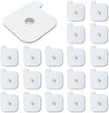 Pads de Repuesto ReaJoy para Unidad TENS, 20 PCS Electrodos Adhesivos Reutilizables, Compatibles con la Mayoría de Máquinas Estimuladoras, Conector - imagen 1
