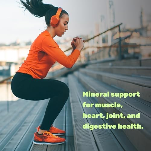 Citrato de Magnesio 400mg por Porción, 300 Cápsulas Veganas – Mineral Traza Quelado, Fácil Absorción – Soporte Muscular, Cardiaco y Digestivo – Sin - imagen 6