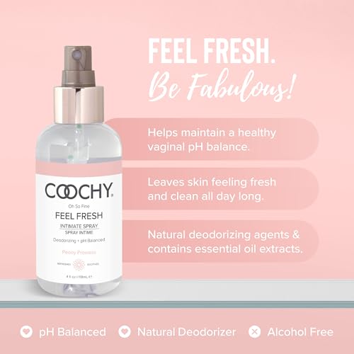 Spray íntimo Coochy para mujer, frescura y protección contra olores todo el día | Con aceites naturales, mantiene el pH vaginal, sin gluten ni - imagen 2