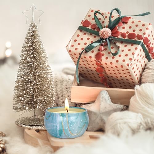 Set de 6 Velas Aromáticas de Cera de Soja para Regalo, Ideal para Navidad, Cumpleaños, Día de las Madres y Agradecimiento a Maestros - imagen 4