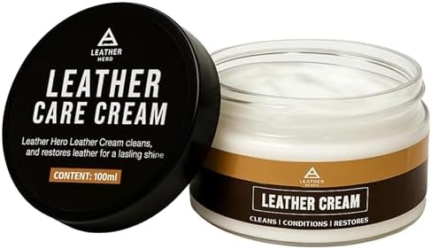 Limpiador y Acondicionador de Piel Leather Hero 2 en 1 – Crema para Bolsos, Bolsas de Diseñador, Piel Sintética y Saffiano – No Graso, Seguro para - imagen 1