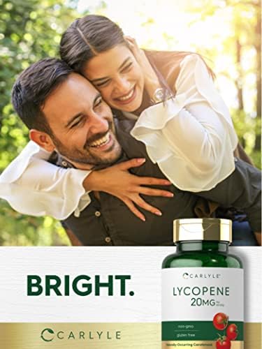 Carlyle Licopeno | 20mg | 120 Cápsulas Blandas | Suplemento Libre de OGM y Gluten - imagen 6