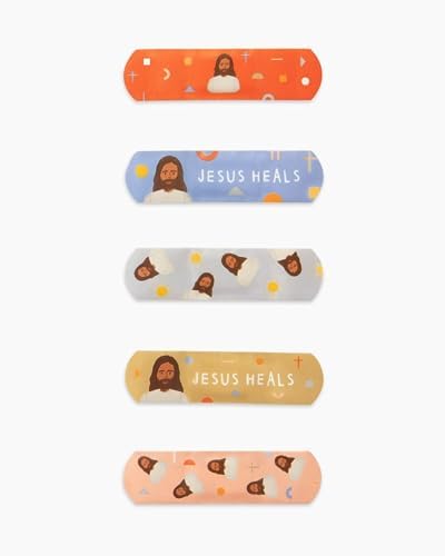 Curitas Be A Heart Original Jesús Sana, Curitas Adhesivas para Niños (2 Latas de Curitas) - imagen 5