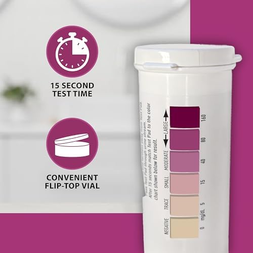 Tiras de Prueba de Cetonas TRUEplus, 100 Piezas, Ideal para Dietas Bajas en Carbohidratos y Personas con Diabetes - imagen 4