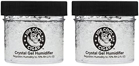 Humidificador de Gel Cristal Joe Cool para Humidores de Cigarros (Frascos de 2 oz) - Paquete de 2 - imagen 1
