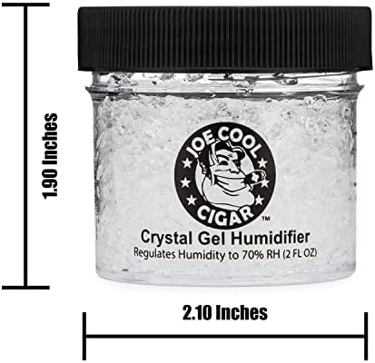 Humidificador de Gel Cristal Joe Cool para Humidores de Cigarros (Frascos de 2 oz) - Paquete de 2 - imagen 2