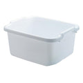 Palangana de Plástico Rubbermaid de 15, 15.6 Qt, 15.23 x 12.46 x 7.8, Color Blanco - imagen 1