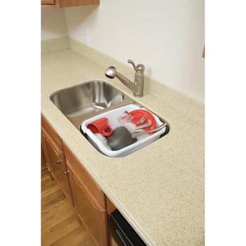Palangana de Plástico Rubbermaid de 15, 15.6 Qt, 15.23 x 12.46 x 7.8, Color Blanco - imagen 2