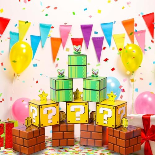 Cajas de Regalo para Fiestas SUYEPER - 12PCS de Cartón para Snacks y Sorprendentes Sorpresas de Cumpleaños - imagen 2