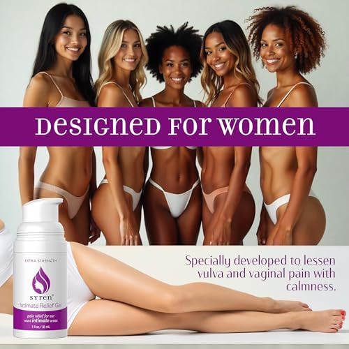 Gel de Alivio Intimo Syren con 4% de Lidocaína para Sensibilidad Externa, Vulvodinia, Dispareunia, Incomodidad Vaginal, Sequedad, Apoyo Suave - imagen 6
