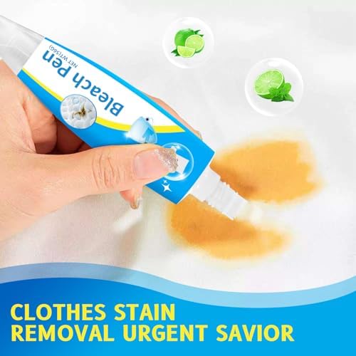 Bolígrafo de blanqueo, gel blanqueador para ropa, bolígrafo portátil, eliminación de manchas más efectiva, accesorios, quita manchas instantáneo (2 - imagen 4