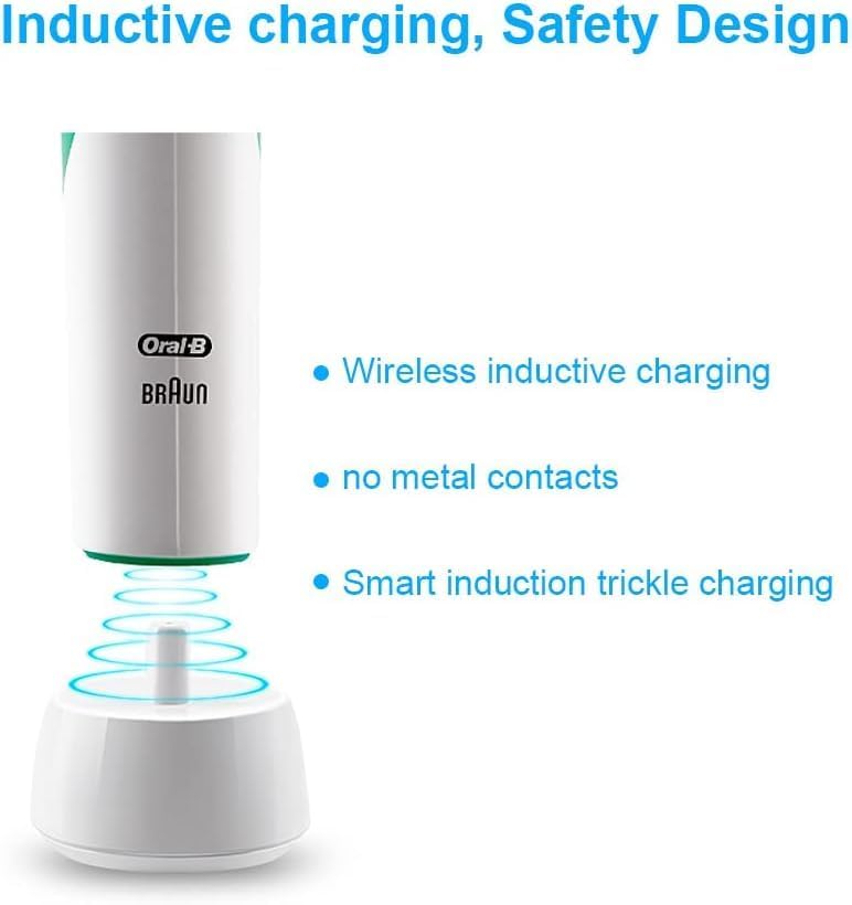 Cargador de Repuesto para Cepillo de Dientes Eléctrico Oral B, Compatible con la Base de Cargador Oral B Braun, Modelo Inductivo 3757, Portátil e - imagen 5