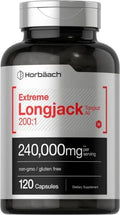 Horbäach - Tongkat Ali Longjack | 120 Cápsulas | Suplemento de Rendimiento Masculino | Extracto Herbal Concentrado | Sin GMO y Libre de Gluten - imagen 1