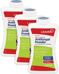 Polvo LEADER para Pie de Atleta, Absorbente de Humedad, Libre de Talco, 2.5 Onzas - imagen 1