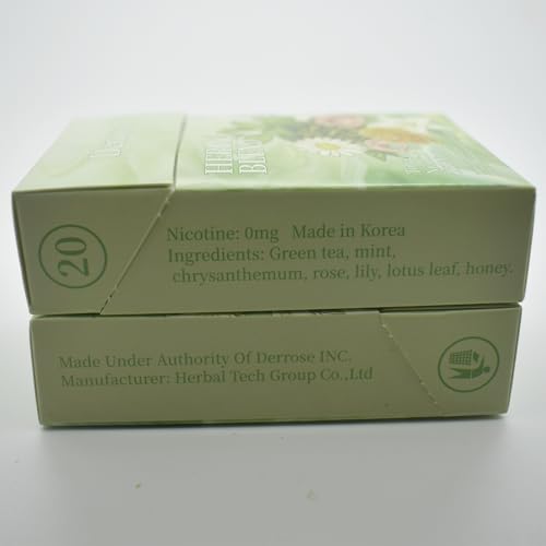 Derrose® Palitos Herbales, Cigarrillos Herbales Sin Nicotina ni Tabaco, Ayuda a Dejar de Fumar, 2 Paquetes - 40 Palitos - imagen 2