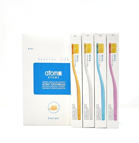 Set de 8 Cepillos de Dientes Atomi Atom Beauty - imagen 1