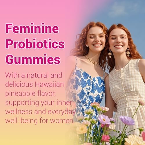 Gomitas Probióticas Femeninas Lunivox Her Juicy con Prebióticos y Olmo Resbaladizo - Equilibrio de pH, Salud Digestiva y Soporte Inmunológico - Sabor - imagen 6