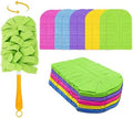 Recargas de Plumero Reutilizables Compatibles con Swiffer - Paquete de 5 Recargas Electroestáticas de 360° con Mango - Recargas Resistentes para - imagen 1