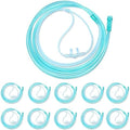 Cannula Nasal de Oxígeno Luisddi 10 Piezas, Alta Flujo, Conector Estándar de 7 Pies, Tubo Verde, Empaque Individual - imagen 1