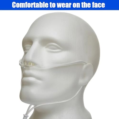 Cannula Nasal de Oxígeno Luisddi 10 Piezas, Alta Flujo, Conector Estándar de 7 Pies, Tubo Verde, Empaque Individual - imagen 2