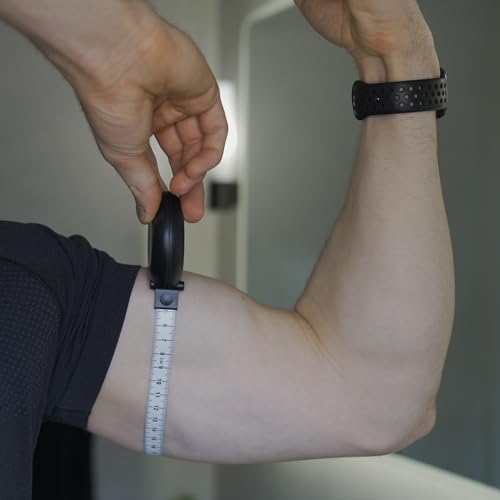 Cinta Métrica MeasureWiz - Herramienta Retráctil de 80 Pulgadas 200 cm - Kit para Medir Cintura y Brazo, Ideal para Pérdida de Peso y Medidas de - imagen 5